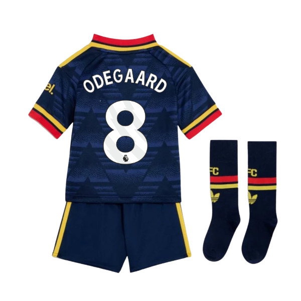2026/27 Arsenal Mini Kit Away Uniform (Odegaard 8)